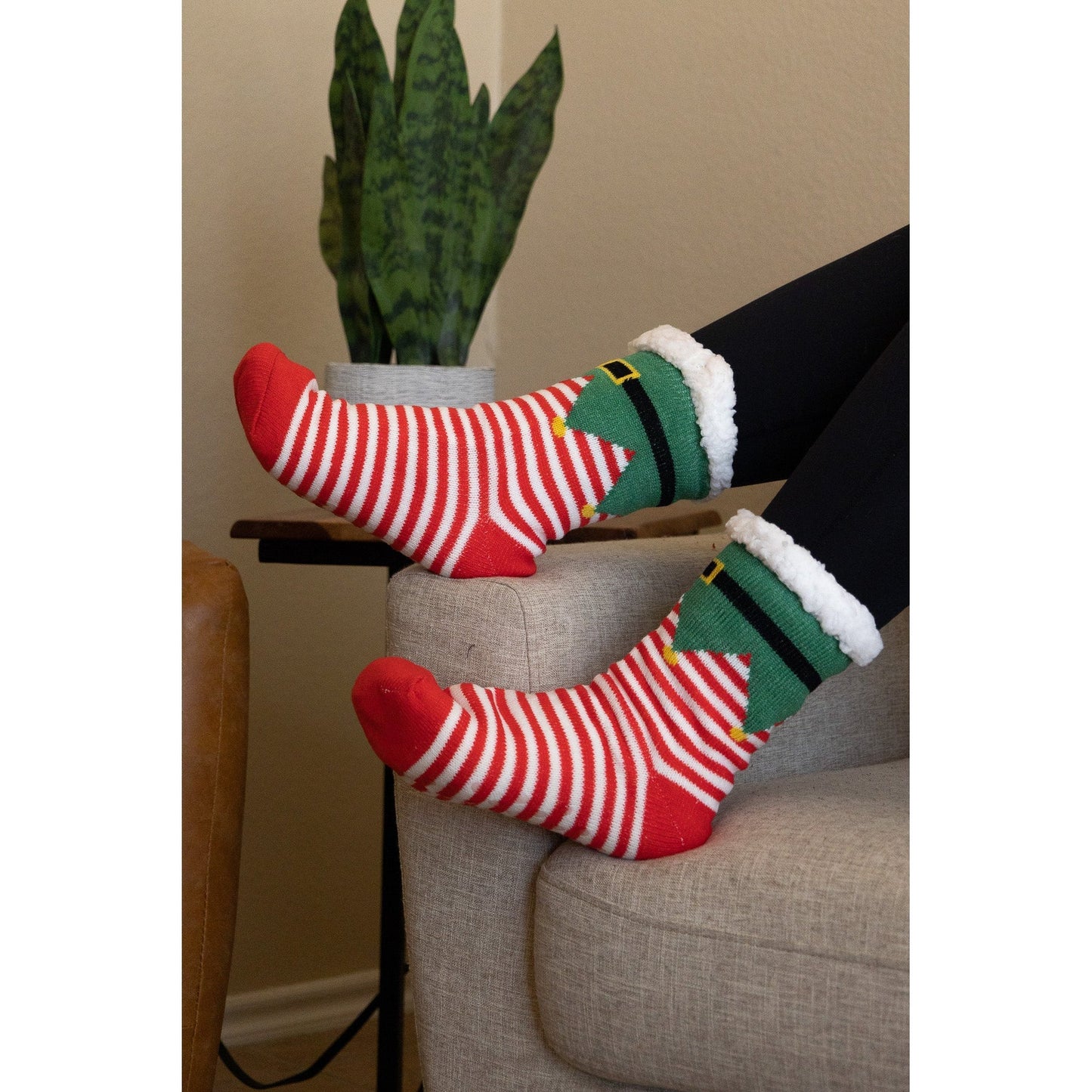 Ready to Ship | The Mary - Festive Cozy Holiday Socks