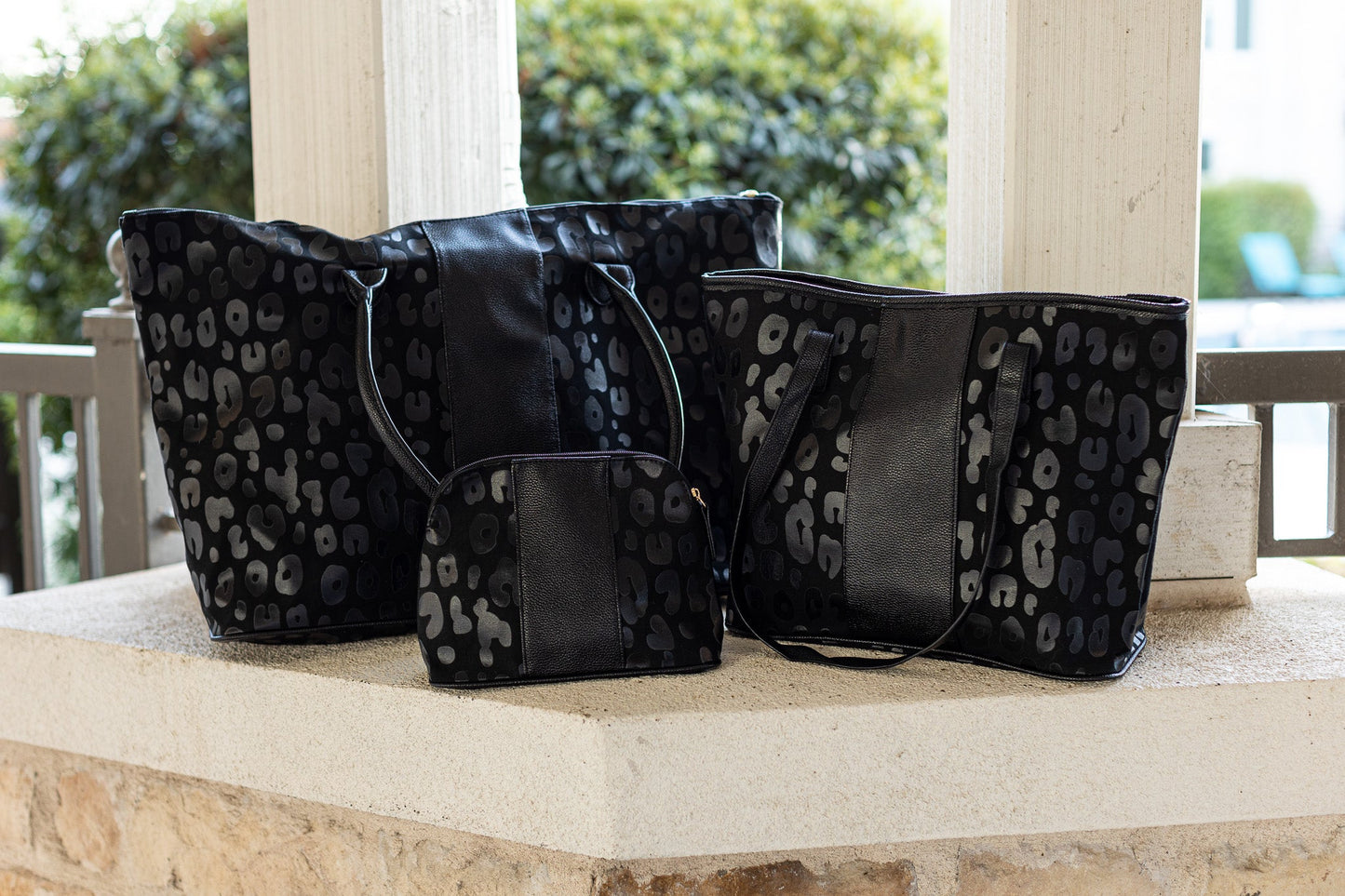 Ready to Ship | The Georgia - Black Leopard Collection