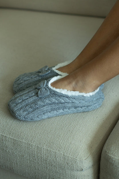 Ready to Ship  | The Eliza - Fleece Slipper Socks