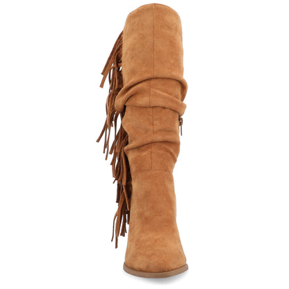 Journee Collection Women's Tru Comfort Foam™ Hartly Boot: 10 / Grey / Extra Wide Calf