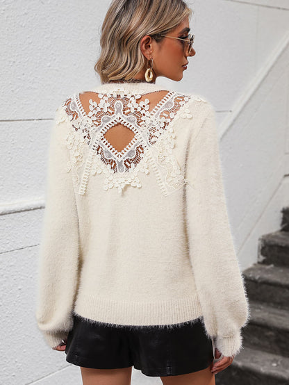 Lace Embrace Sweater